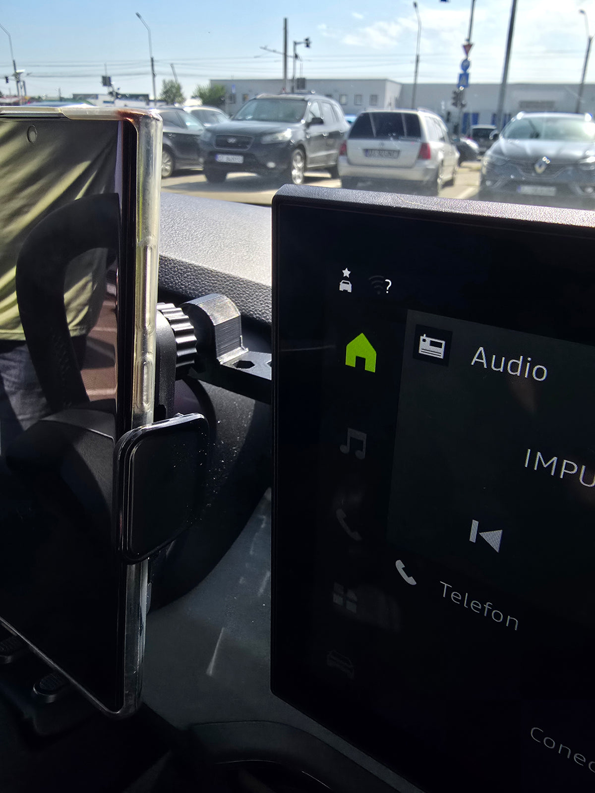 Suport telefon dedicat Dacia Jogger(hybrid)